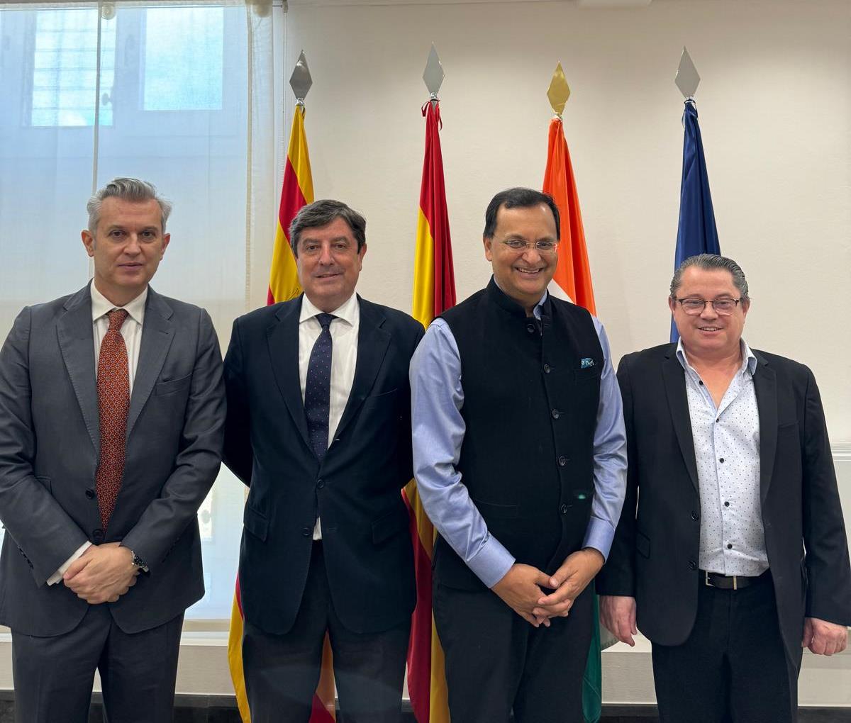 Recepción embajador de La India