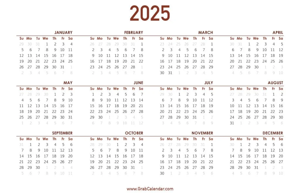 2025-Calendar