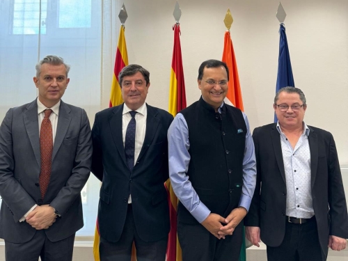 Recepción embajador de La India